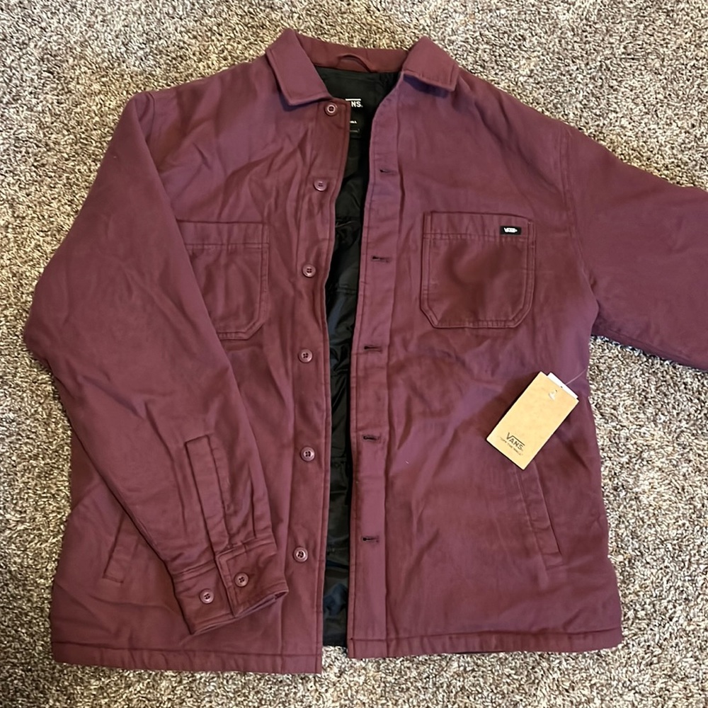 Mens Vans Collins Quilted Flannel/Jacket